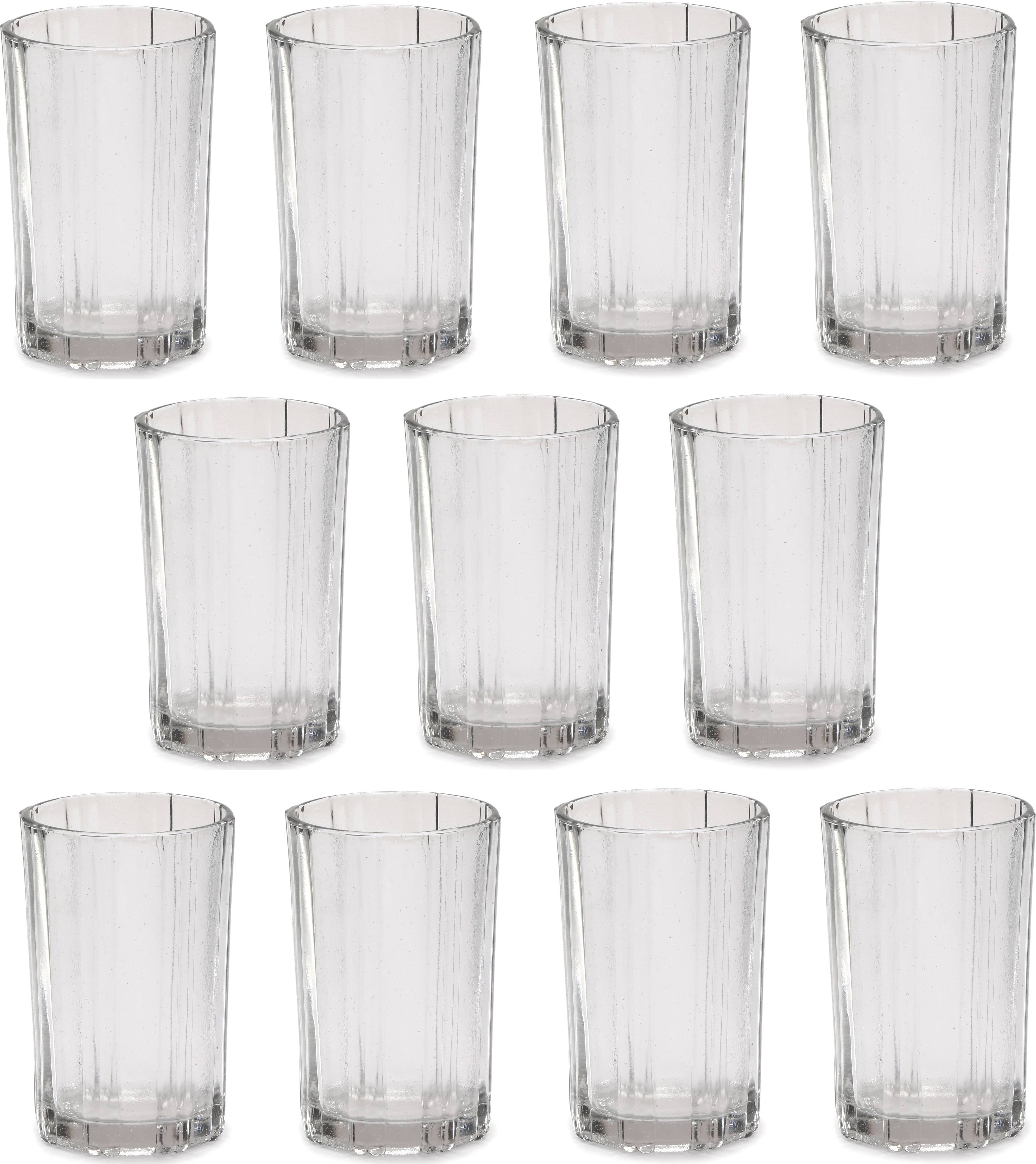    			Somil Water/Juice   Glasses Set,  200 ML - (Pack Of 11)