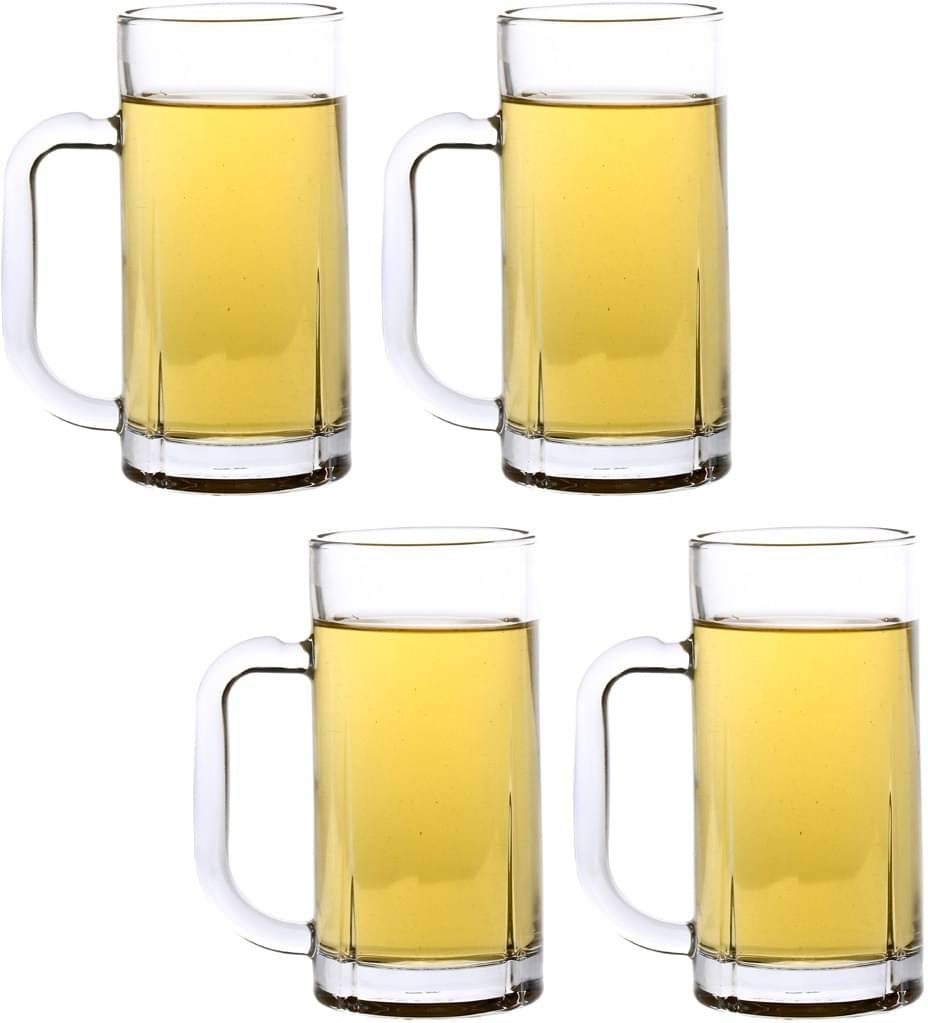     			Somil Beer Mug Glasses Set,  300 ML - (Pack Of 4)