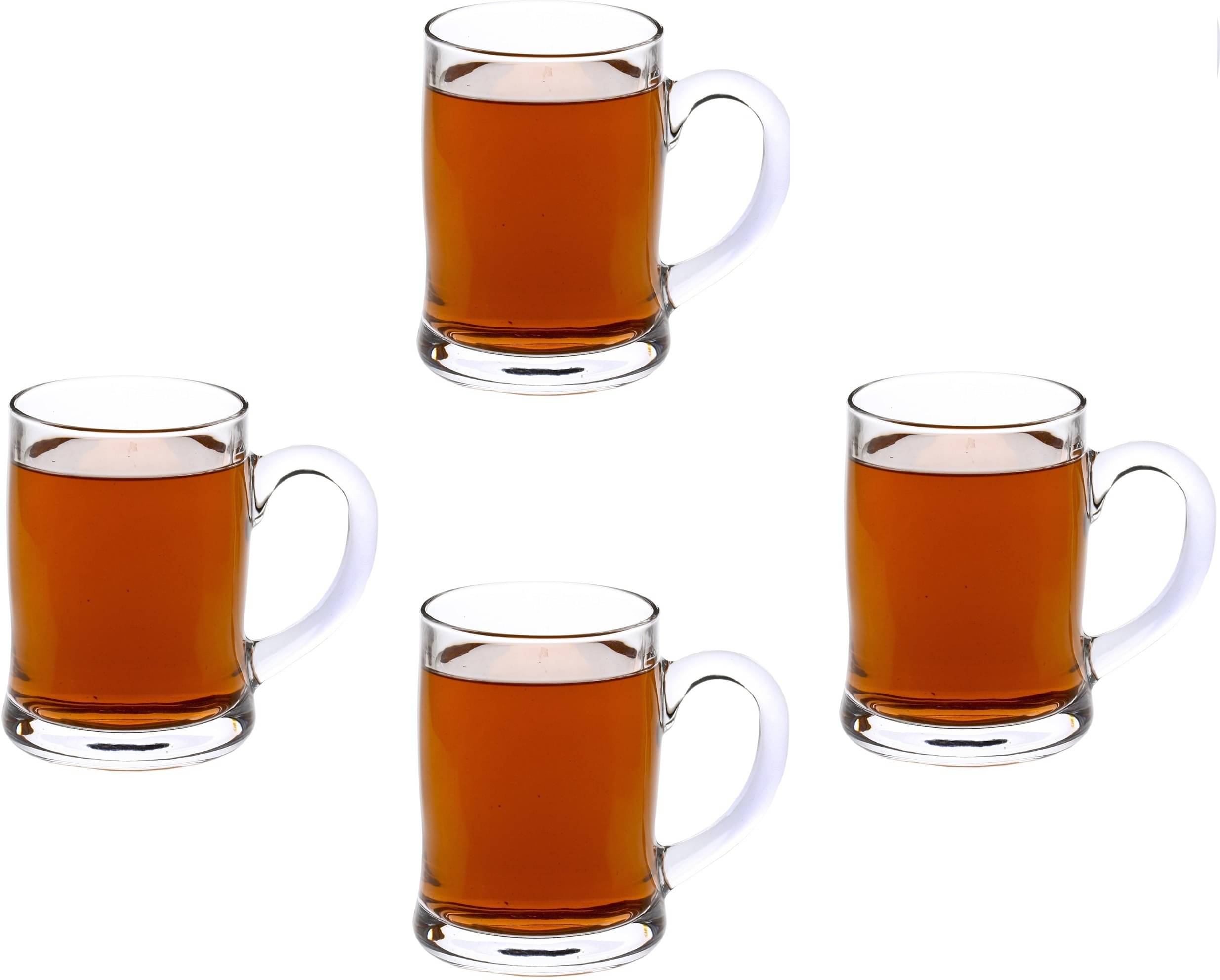     			Somil Beer Mug Glasses Set,  350 ML - (Pack Of 4)