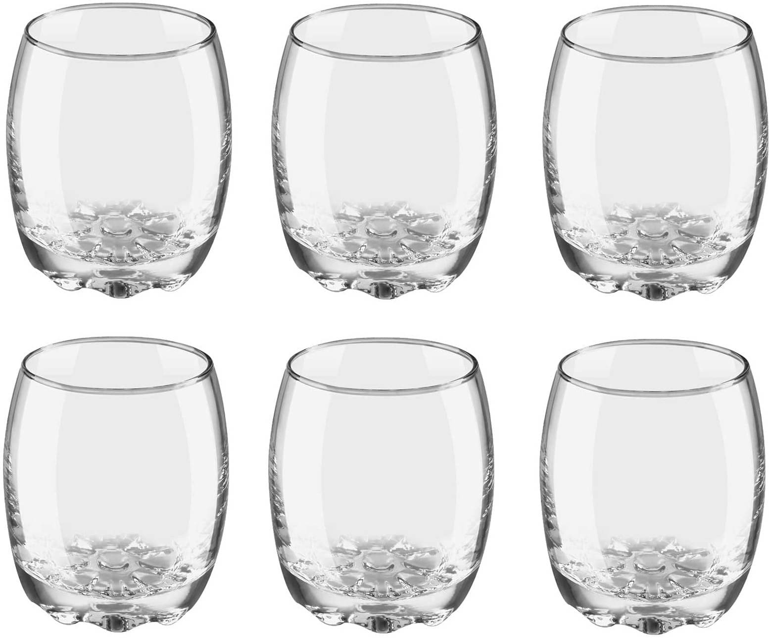     			Somil Water/Juice  Glasses Set,  270 ML - (Pack Of 6)
