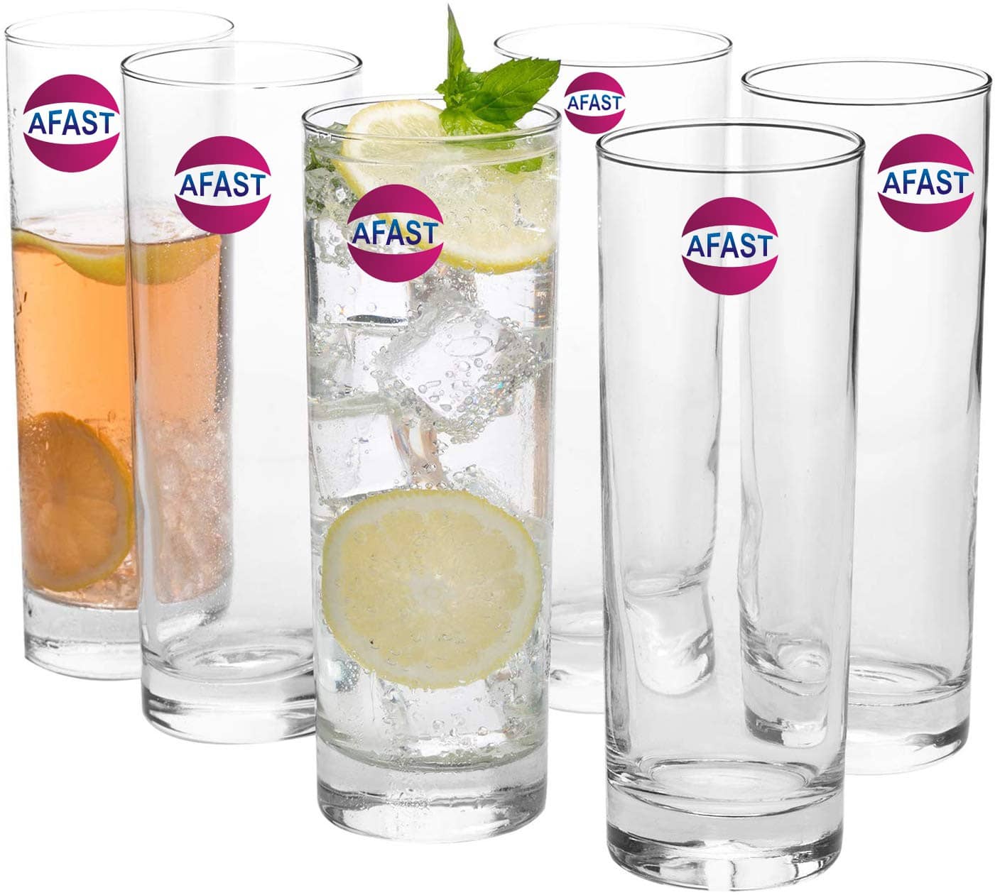Somil Water/Juice  Glasses Set,  300 ML - (Pack Of 6)