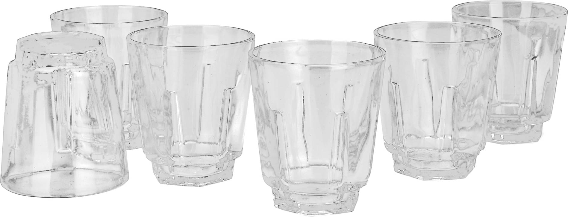     			Somil Water/Juice   Glasses Set,  200 ML - (Pack Of 6)