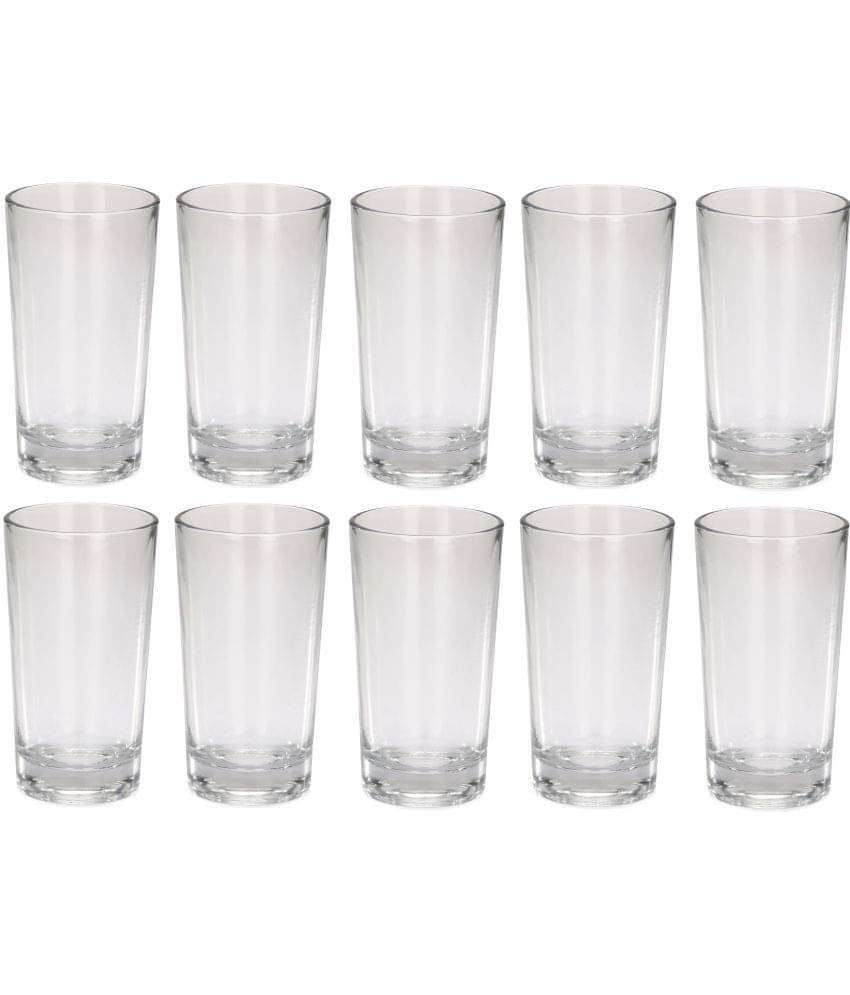     			Somil Water/Juice   Glasses Set,  250 ML - (Pack Of 10)