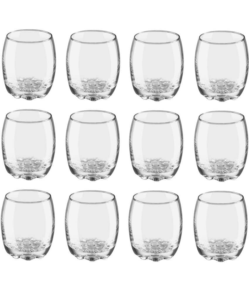 Somil Water/Juice  Glasses Set,  270 ML - (Pack Of 12)