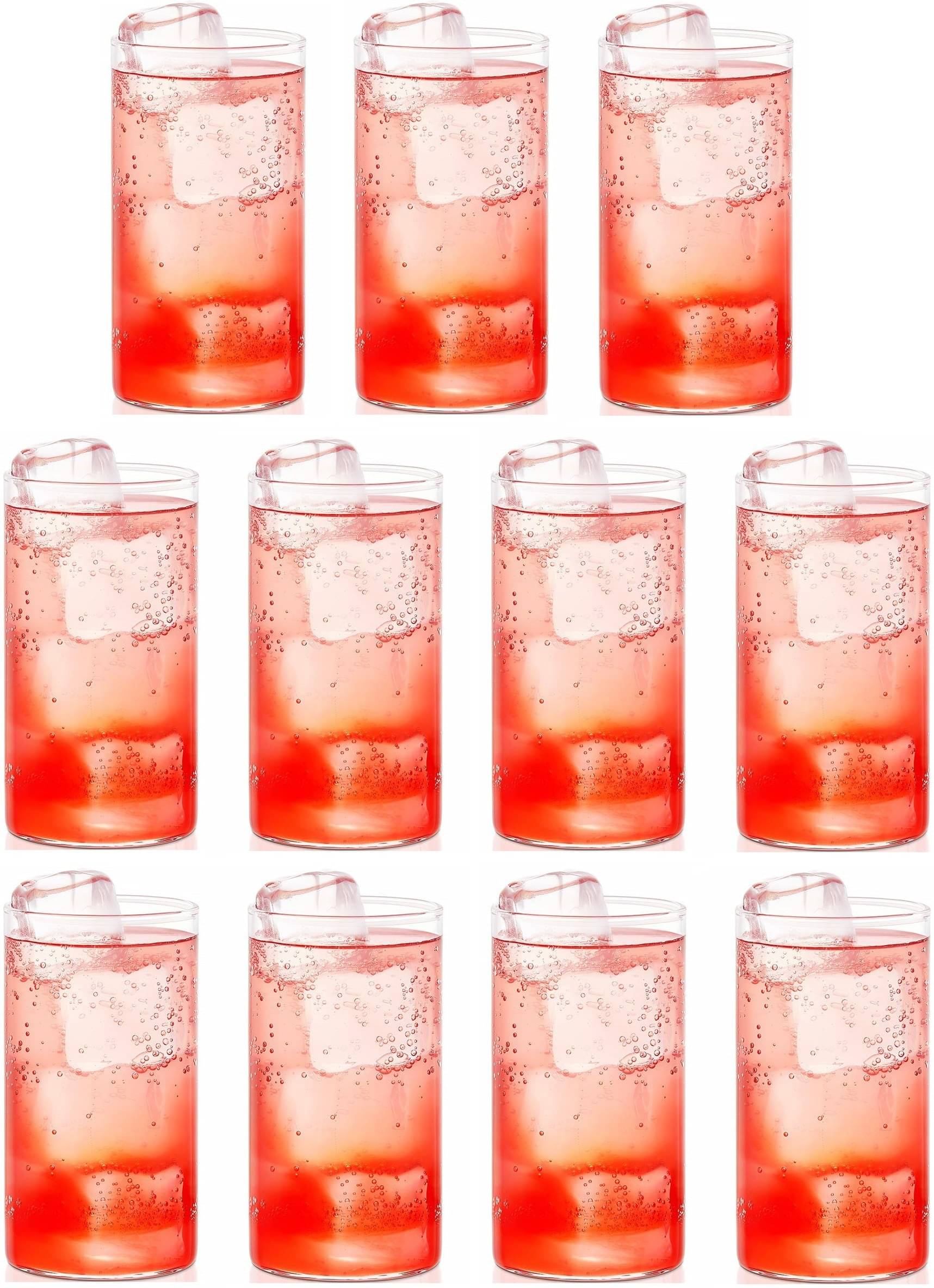     			Somil Water/Juice  Glasses Set,  280 ML - (Pack Of 11)