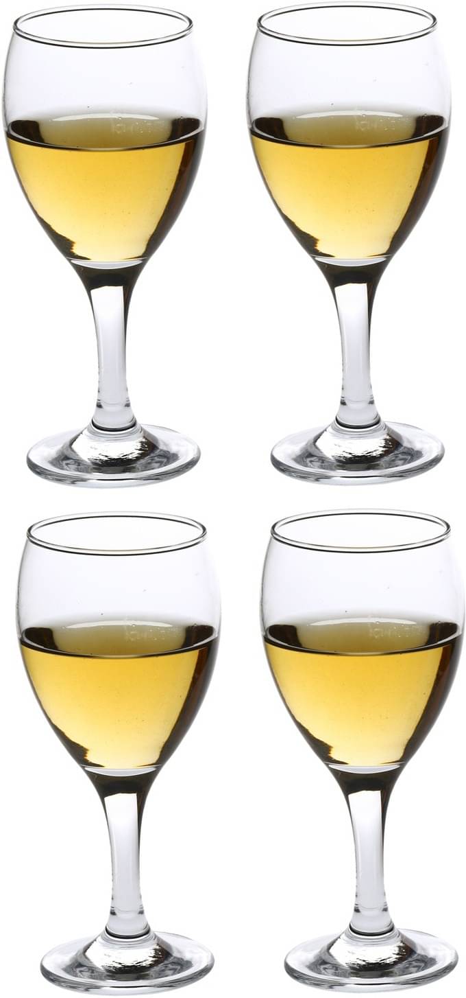     			Somil Wine  Glasses Set,  250 ML - (Pack Of 4)