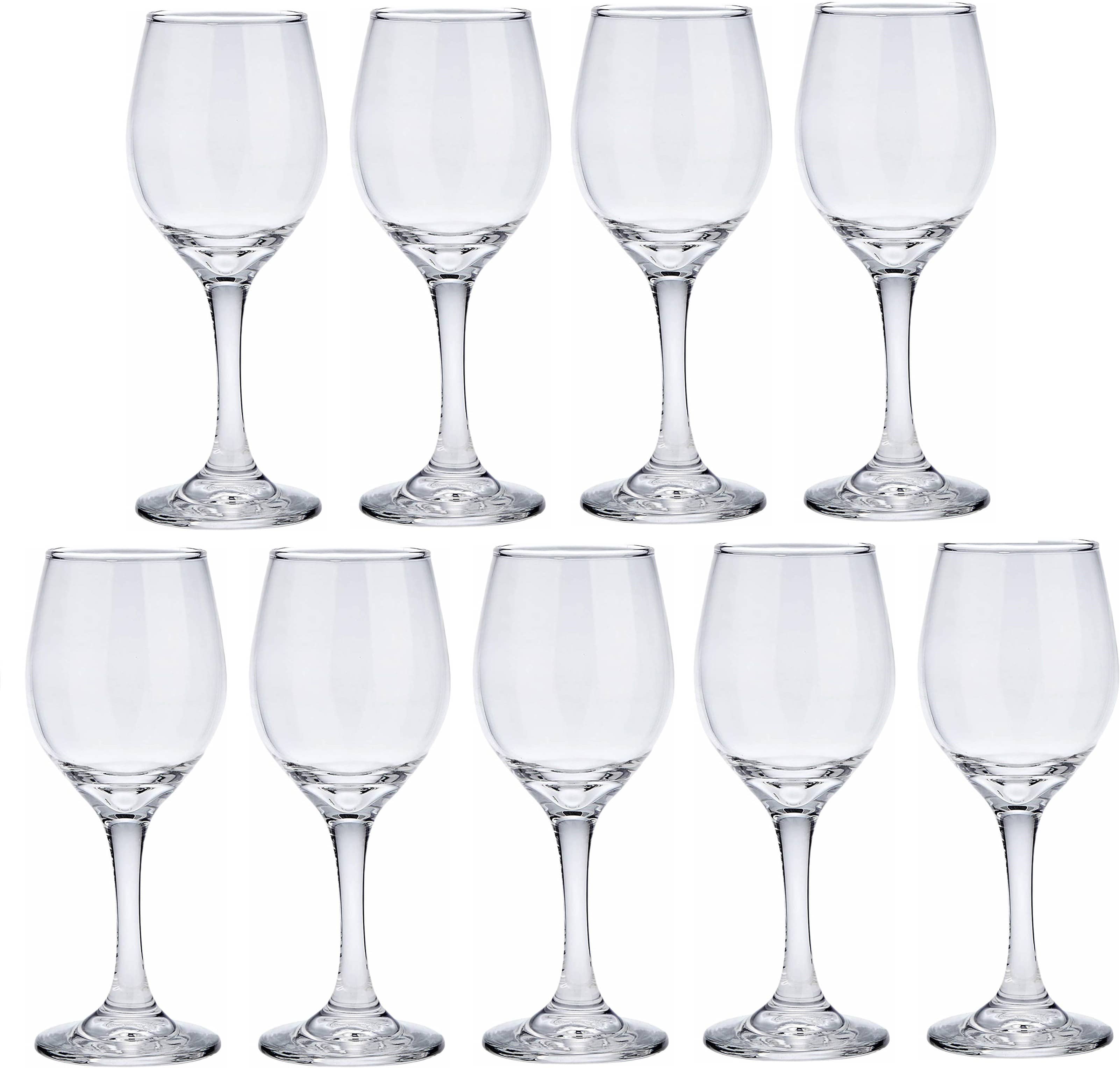 Somil Wine  Glasses Set,  250 ML - (Pack Of 9)