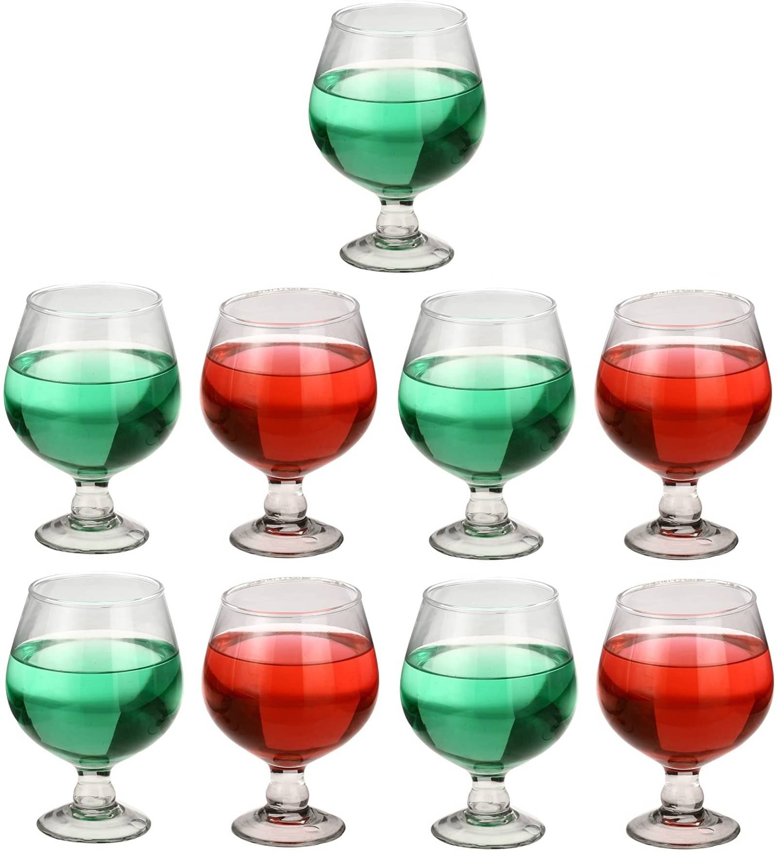     			Somil Wine  Glasses Set,  300 ML - (Pack Of 9)