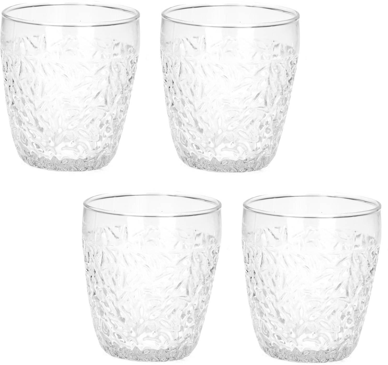     			Somil Water/Juice  Glasses Set,  200 ML - (Pack Of 4)