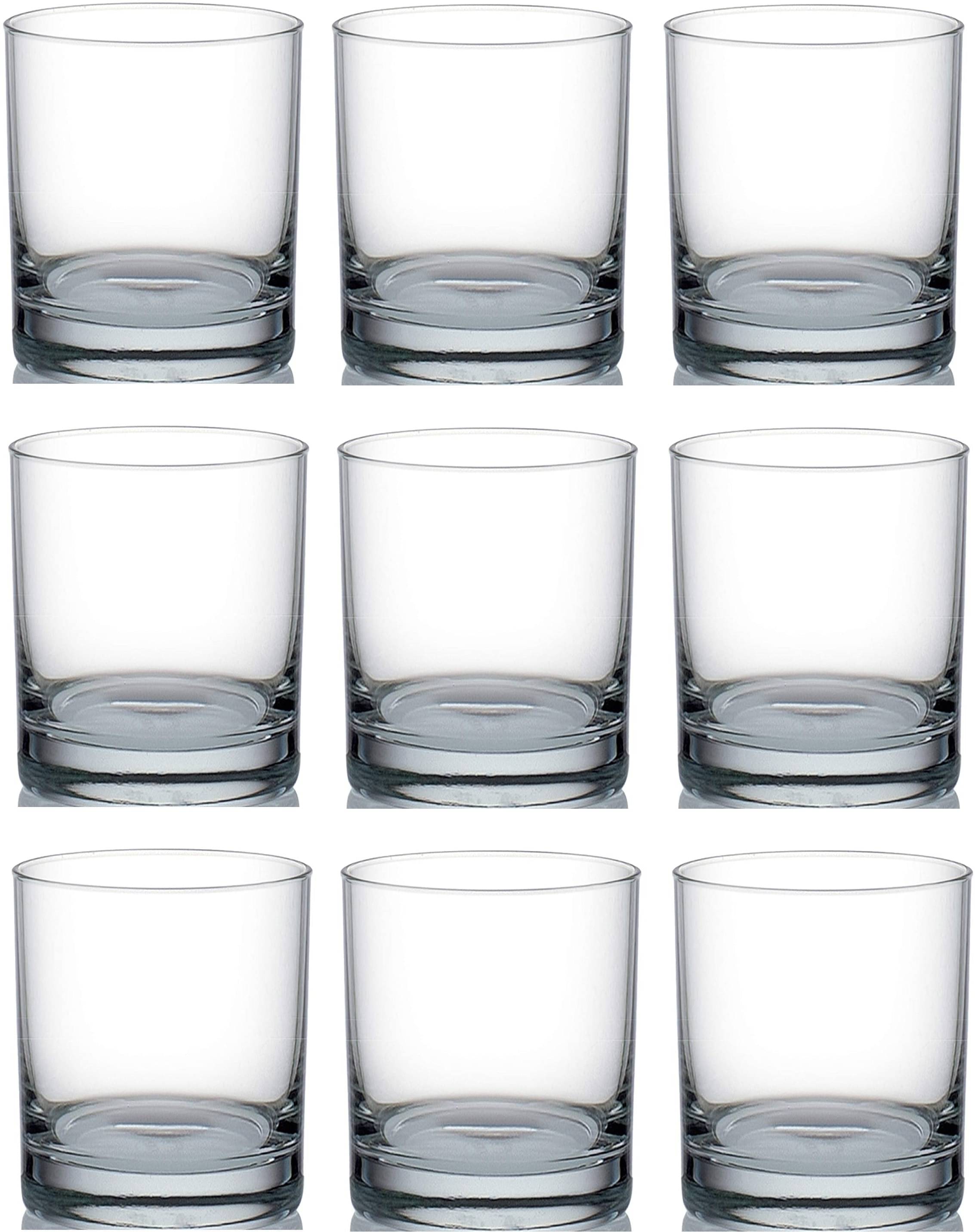     			Somil Water/Juice  Glasses Set,  280 ML - (Pack Of 9)