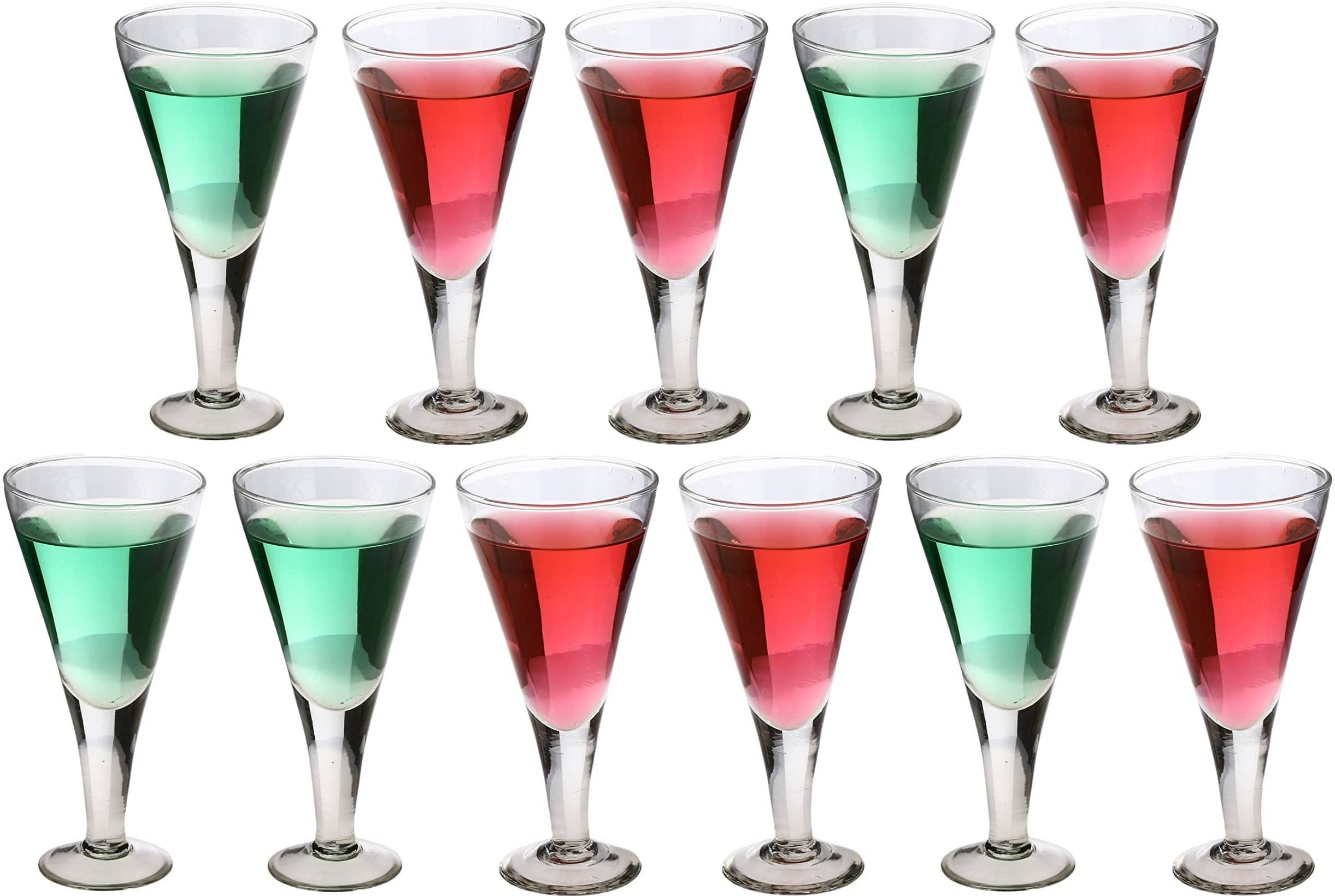     			Somil Wine  Glasses Set,  150 ML - (Pack Of 11)