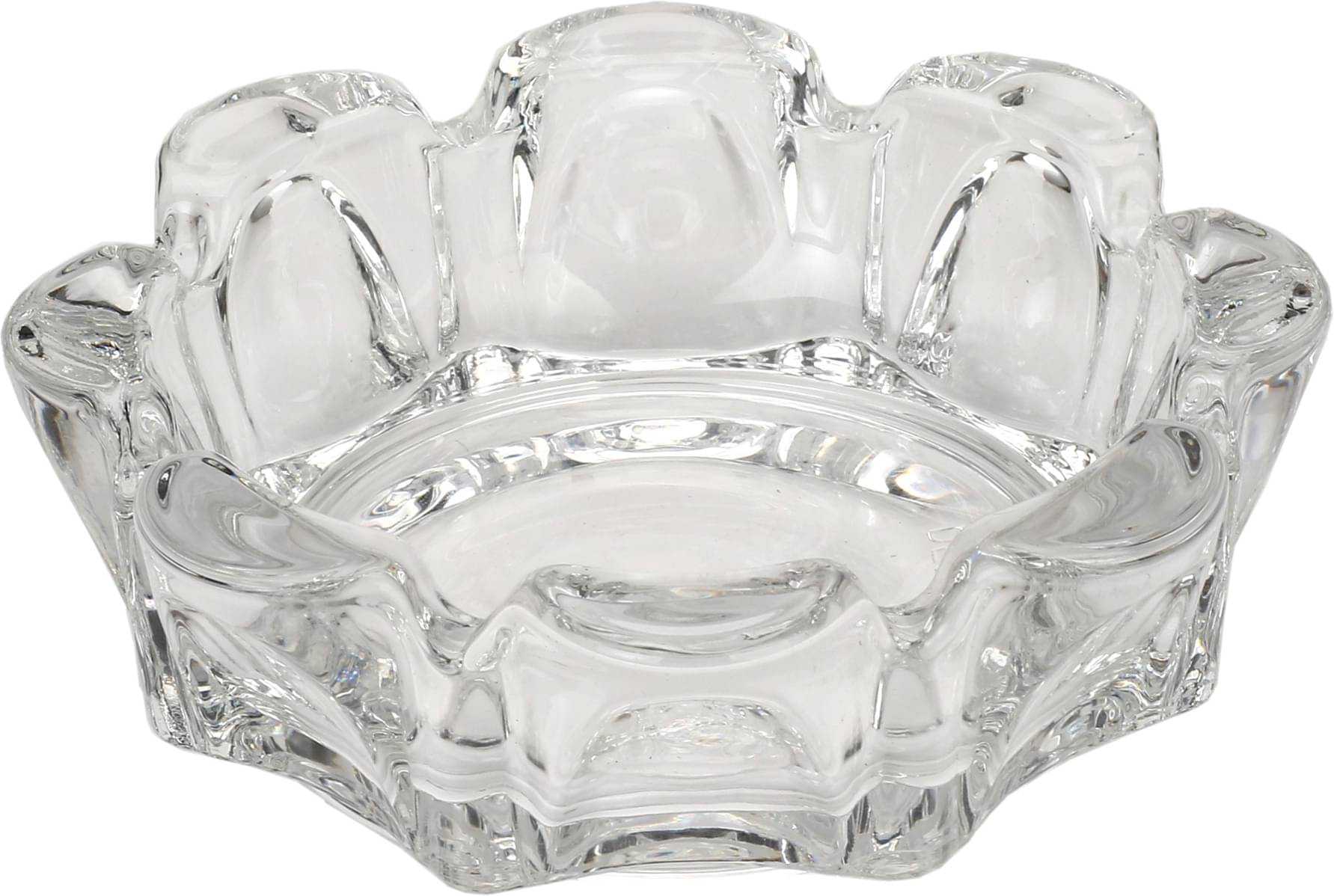     			Stain, Spot & Smell Free Designer Glass Ash Tray, round