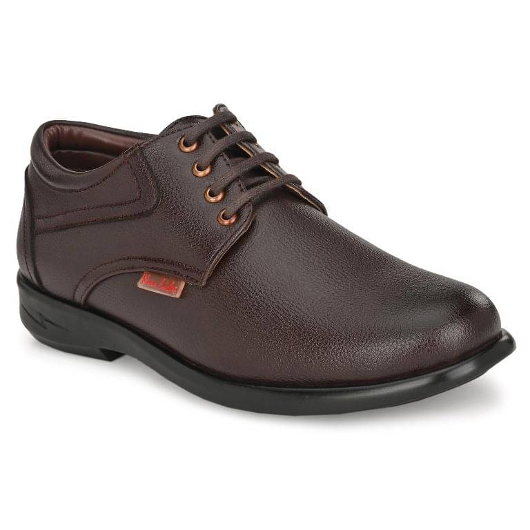     			YOU LIkE Brown Men's Derby Formal Shoes