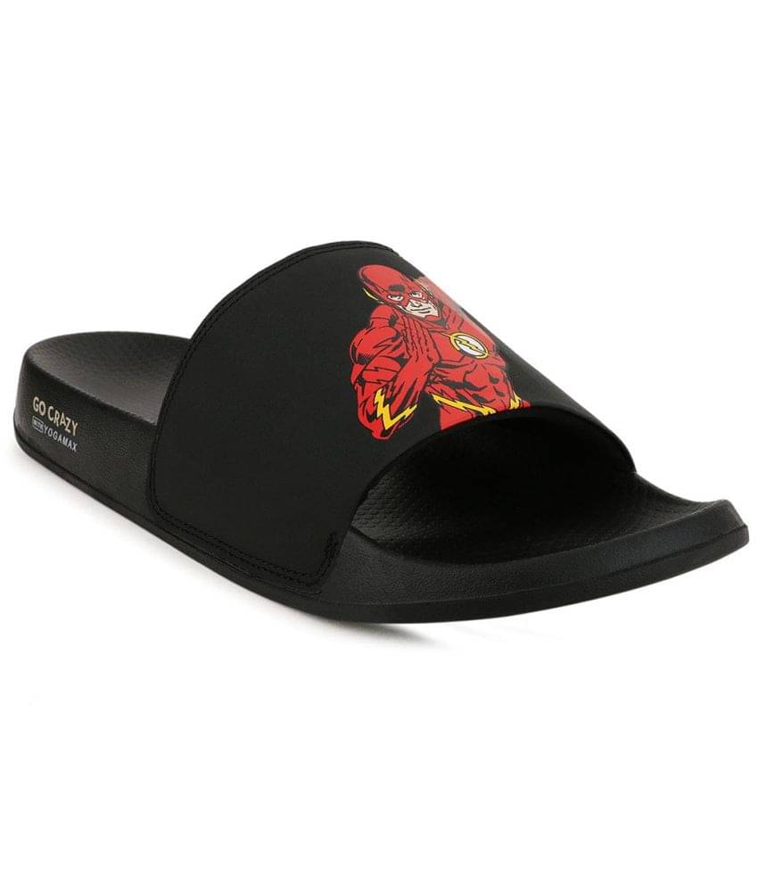     			Campus - Black Men's Slide Flip Flop