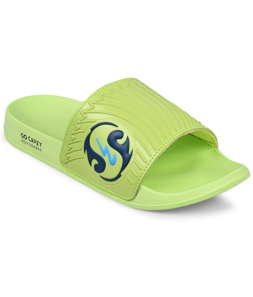     			Campus - Fluorescent Green Men's Slide Flip Flop
