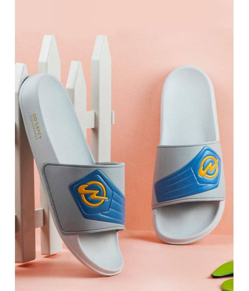     			Campus - Light Grey Men's Slide Flip Flop