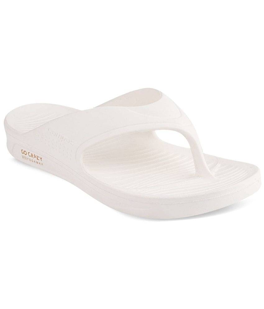     			Campus - Off White Men's Thong Flip Flop