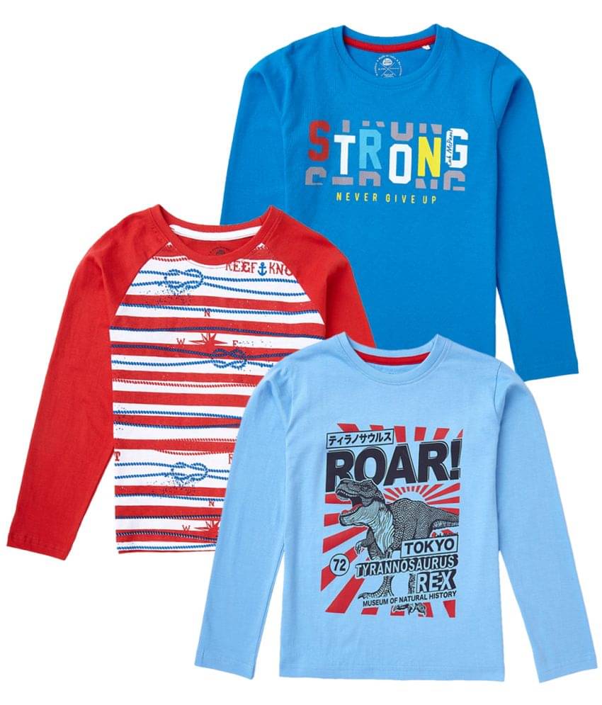     			Cub Mcpaws Pack of 1 Boys Cotton T-Shirt ( Multi Color )