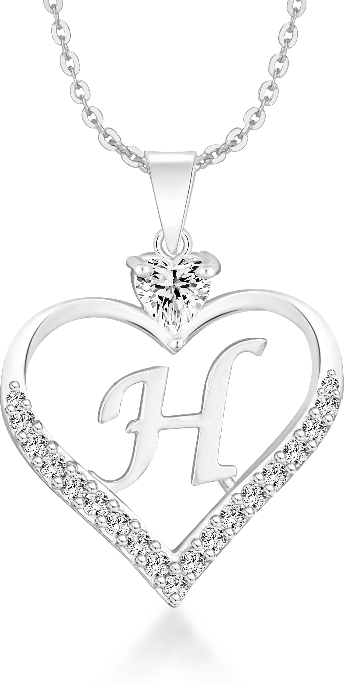 HEER COLLECTION - White Pendant ( Pack of 1 )
