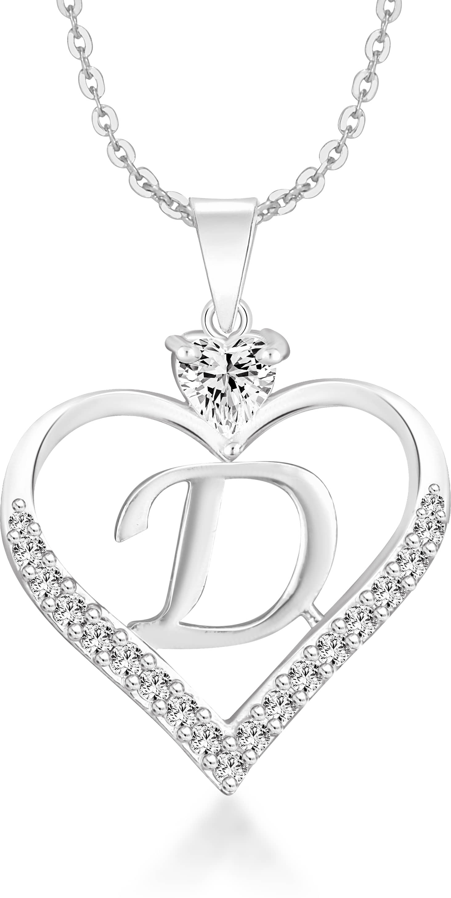 HEER COLLECTION - White Pendant ( Pack of 1 )