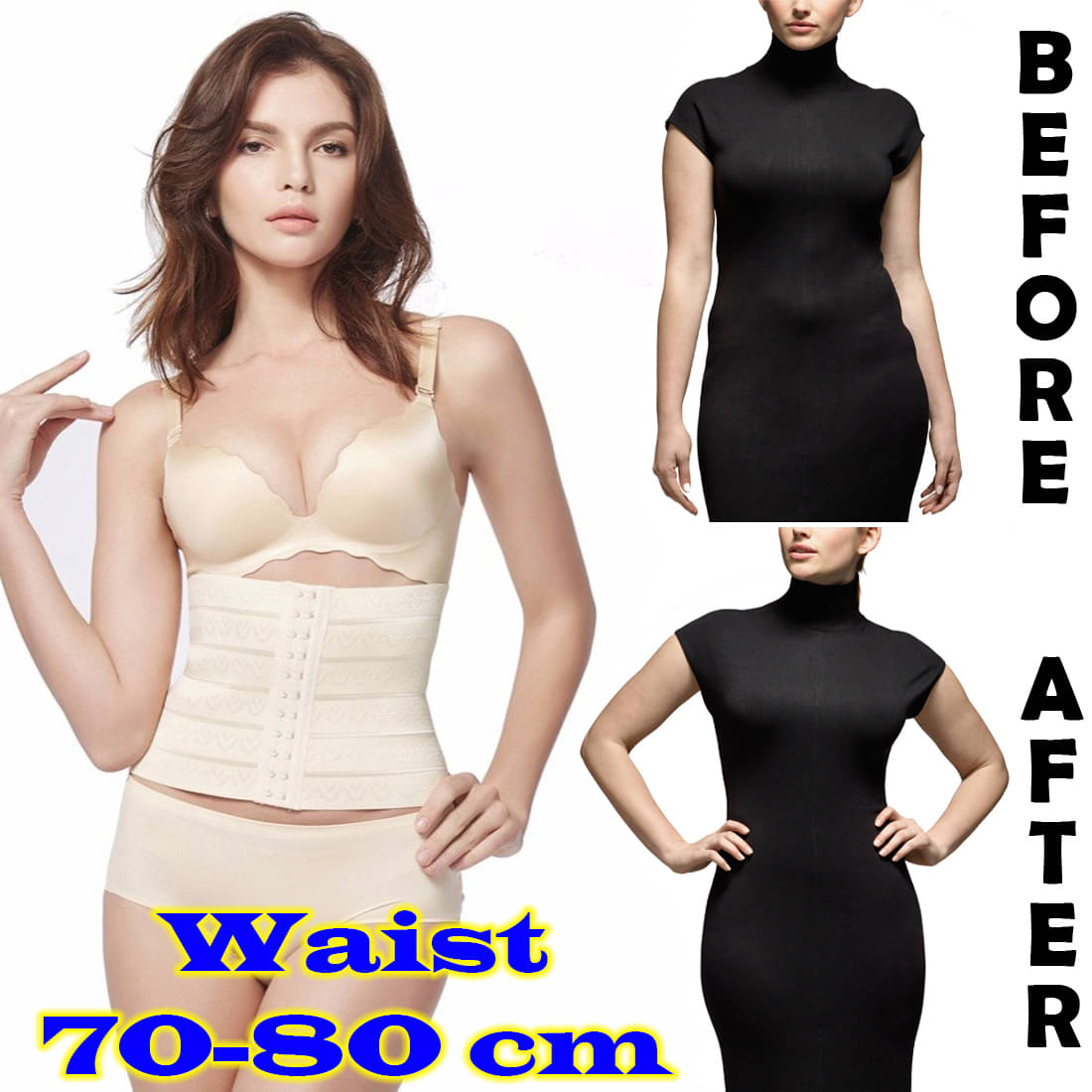 JMALL Size L Waist Trimmer Belt Back Support Weight Abdominal Support L JMALL Size L Waist Trimmer Belt Back Support Weight Abdominal Support L