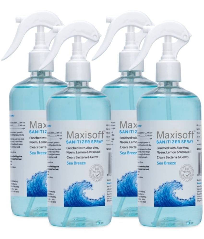 MAXISOFT - Antibacterial Hand Sanitizer 250 mL ( Pack of 4 ) MAXISOFT - Antibacterial Hand Sanitizer 250 mL ( Pack of 4 )