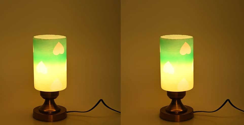 Somil - Multicolor Decorative Table Lamp ( Pack of 2 )