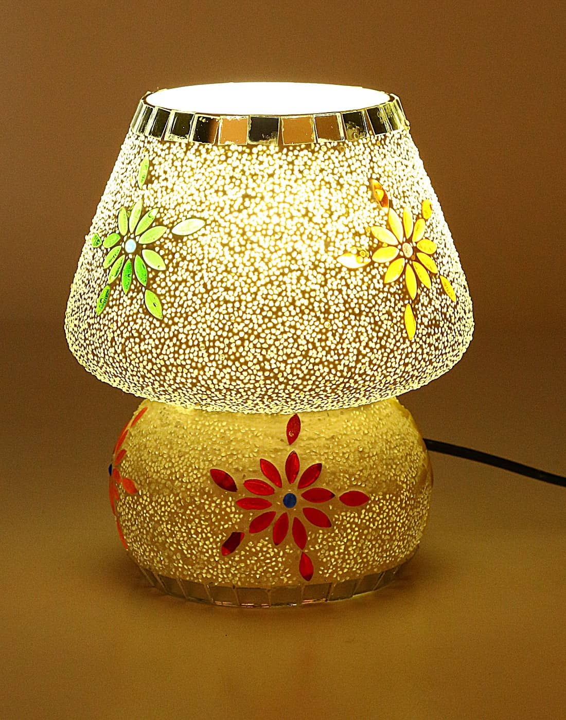 Somil - Multicolor Decorative Table Lamp ( Pack of 1 )