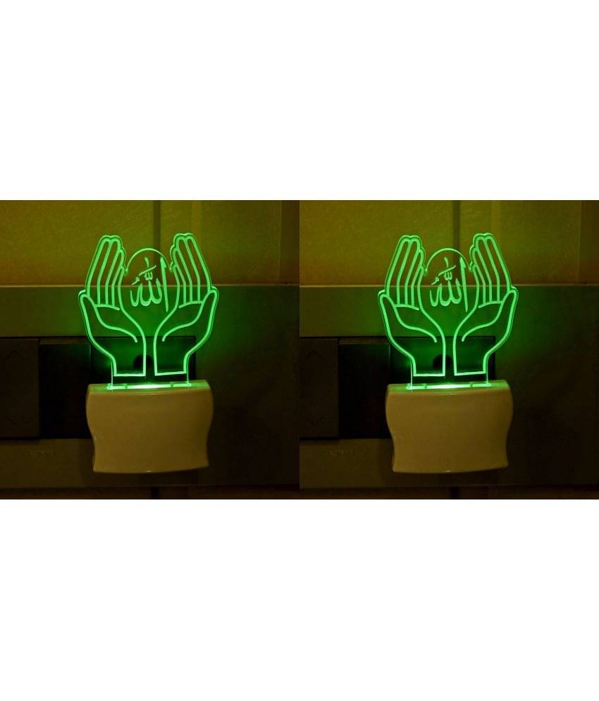 Somil - Multicolor Night Lamp ( Pack of 2 )     			Somil - Multicolor Night Lamp ( Pack of 2 )