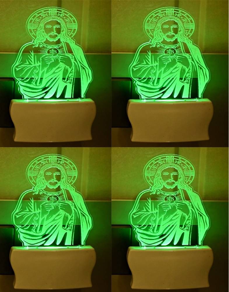     			Somil - Multicolor Night Lamp ( Pack of 4 )