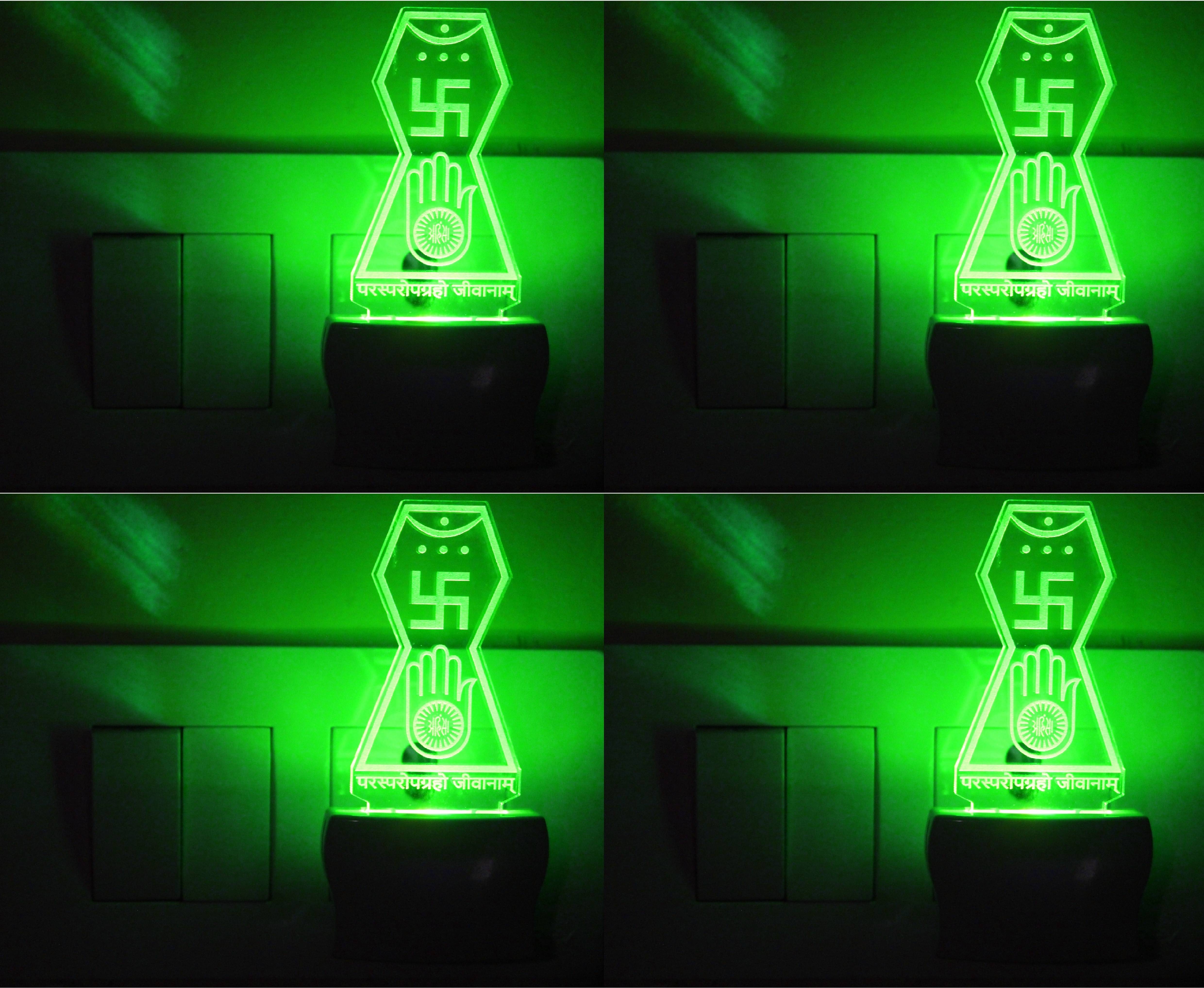 Somil - Multicolor Night Lamp ( Pack of 4 )     			Somil - Multicolor Night Lamp ( Pack of 4 )