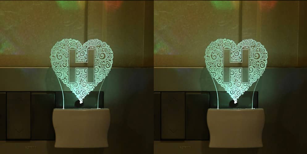 Somil - Multicolor Night Lamp ( Pack of 2 )