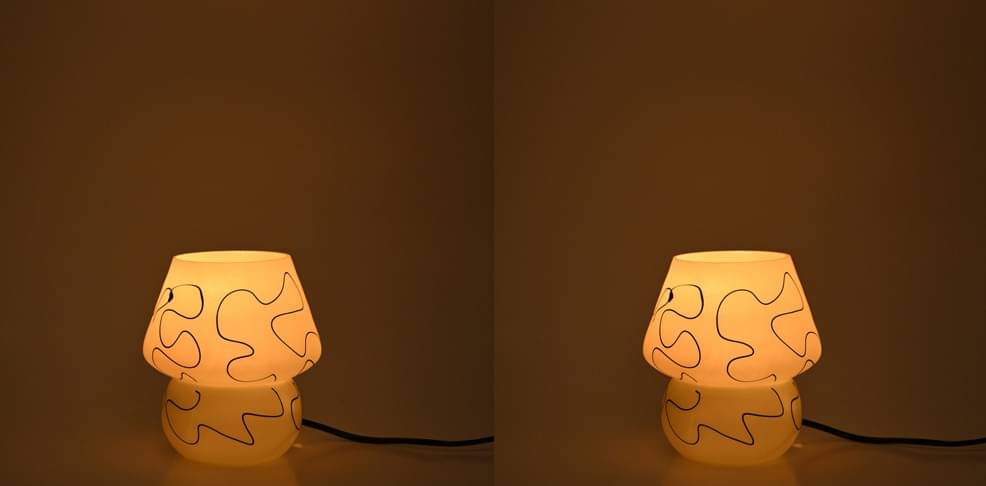     			Somil - White Decorative Table Lamp ( Pack of 2 )