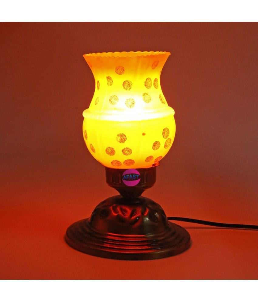 Somil - White Decorative Table Lamp ( Pack of 1 )     			Somil - White Decorative Table Lamp ( Pack of 1 )