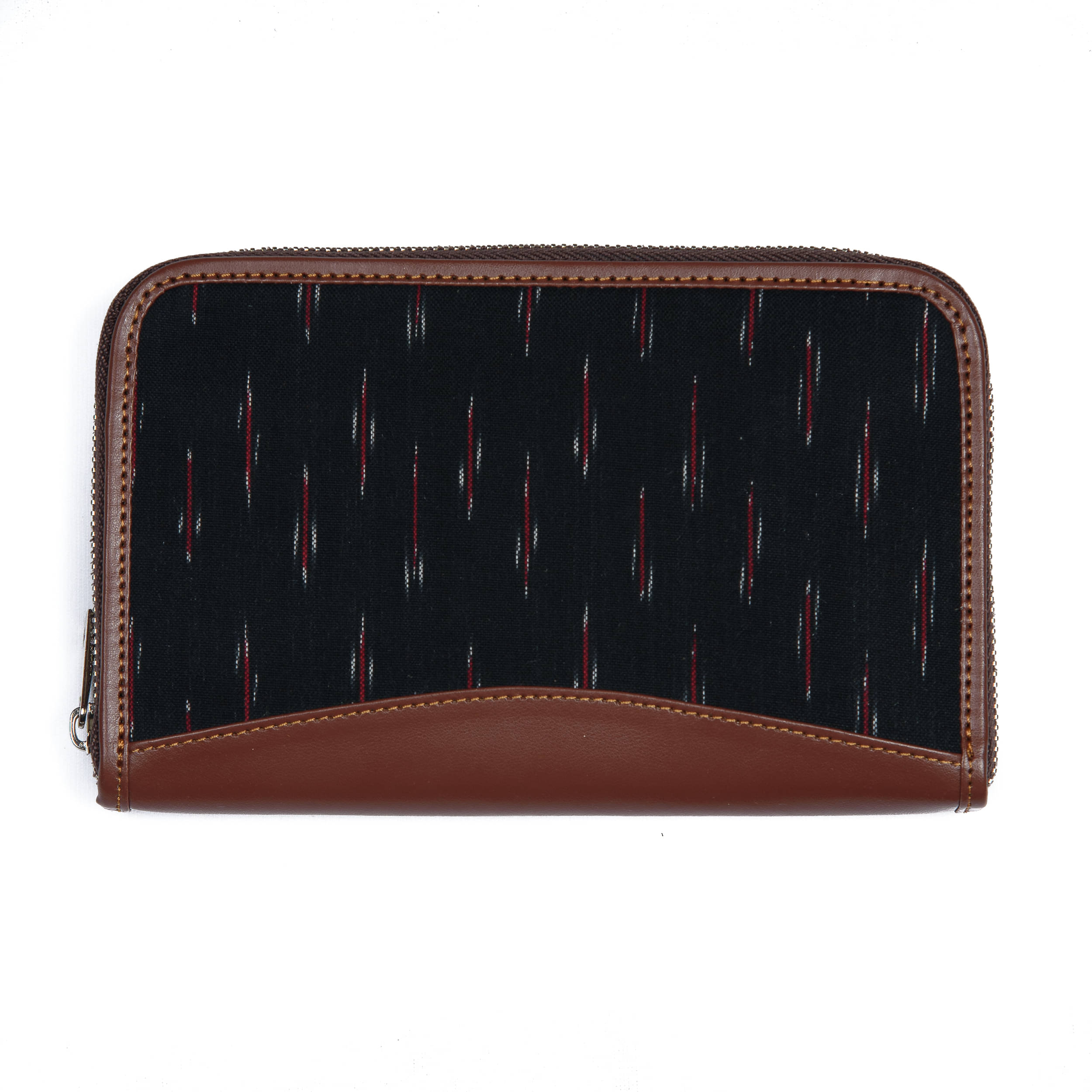     			Zouk - Jute Black Women's Zip Around Wallet ( Pack of 1 )