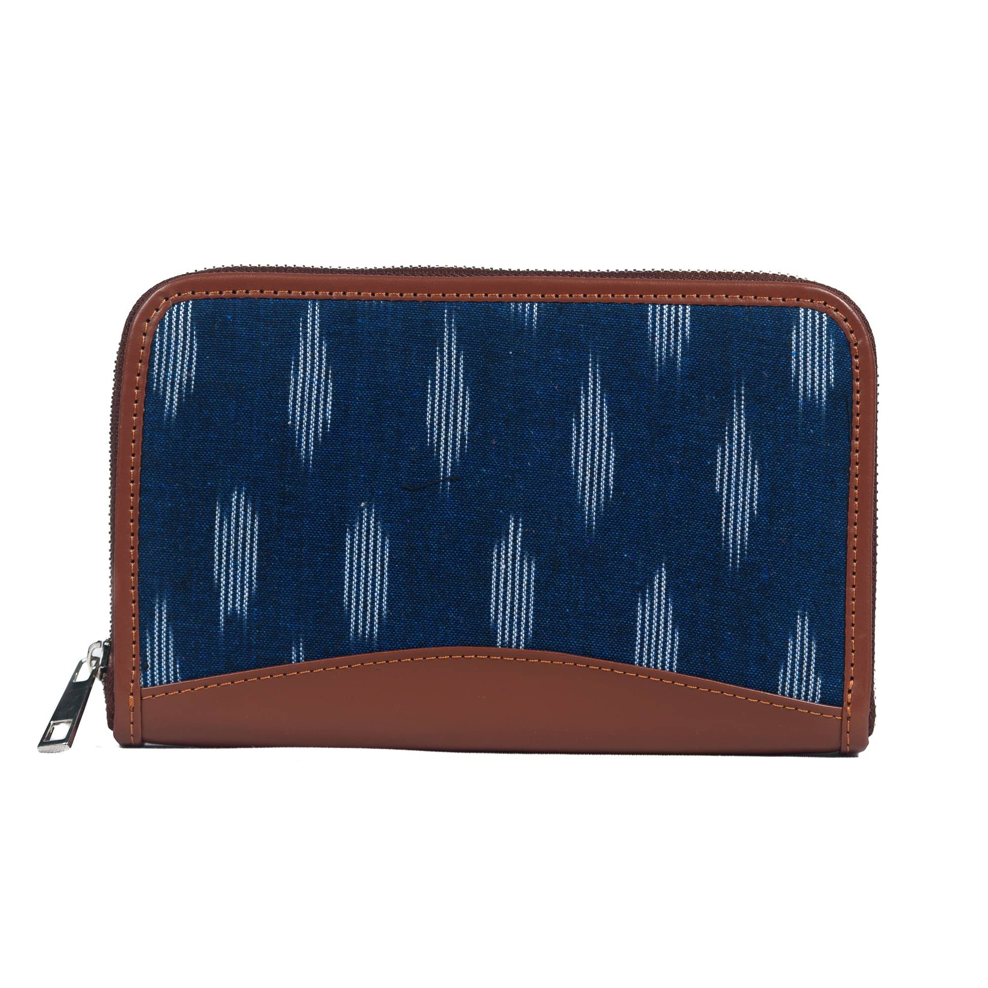     			Zouk - Jute Blue Women's Zip Around Wallet ( Pack of 1 )