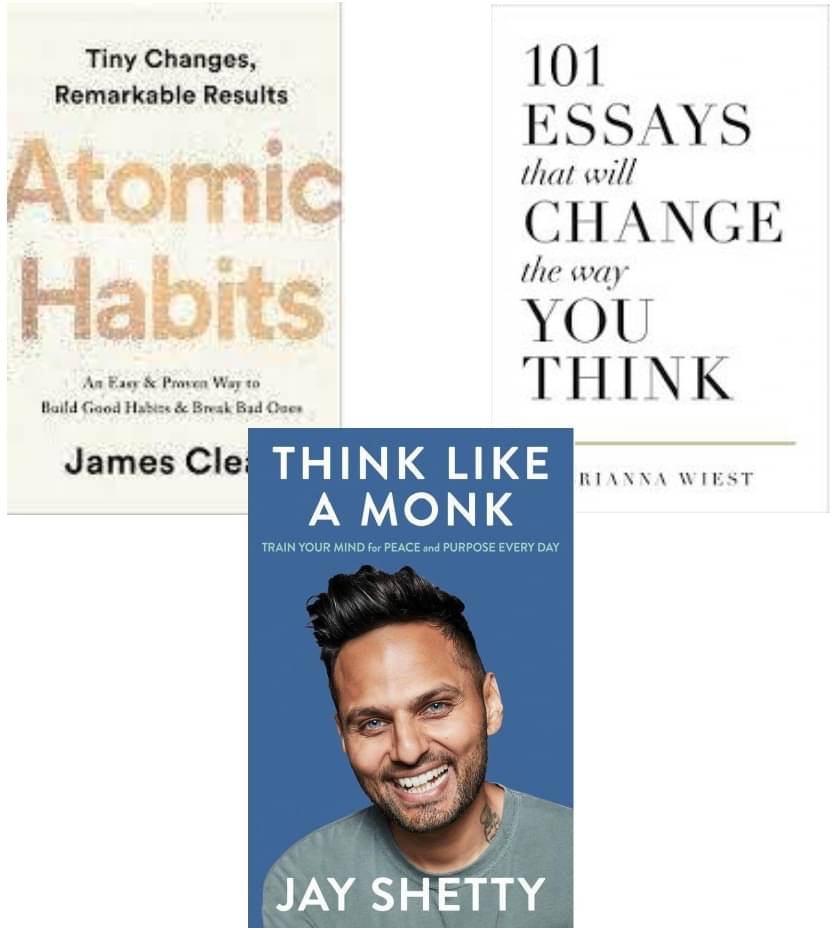 Atomic Habits + 101 essays that will change the way you think + Think Like A Monk Atomic Habits + 101 essays that will change the way you think + Think Like A Monk