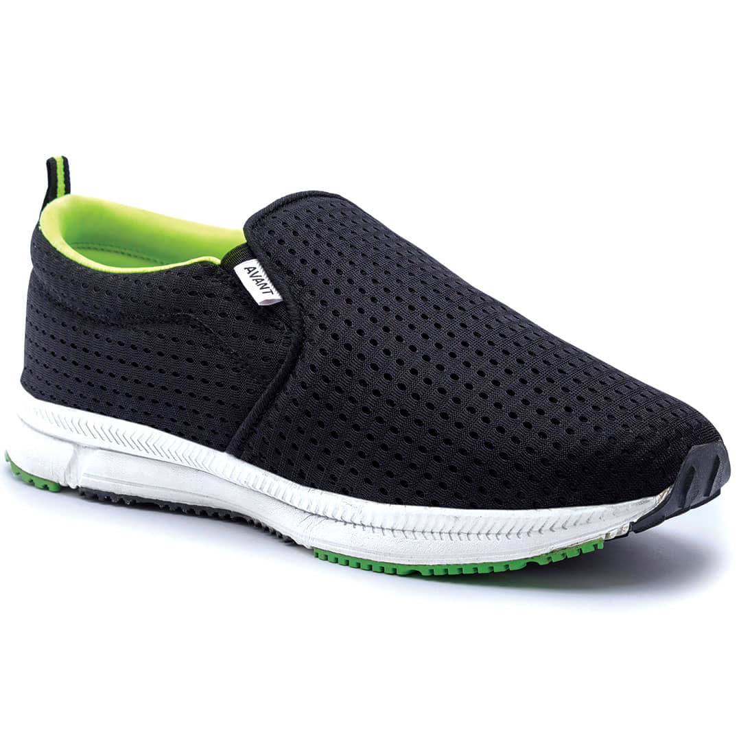 Avant Bolt Slip Black Men's Sports Running Shoes - Sports Shoes | Buy online on ZillyBuy