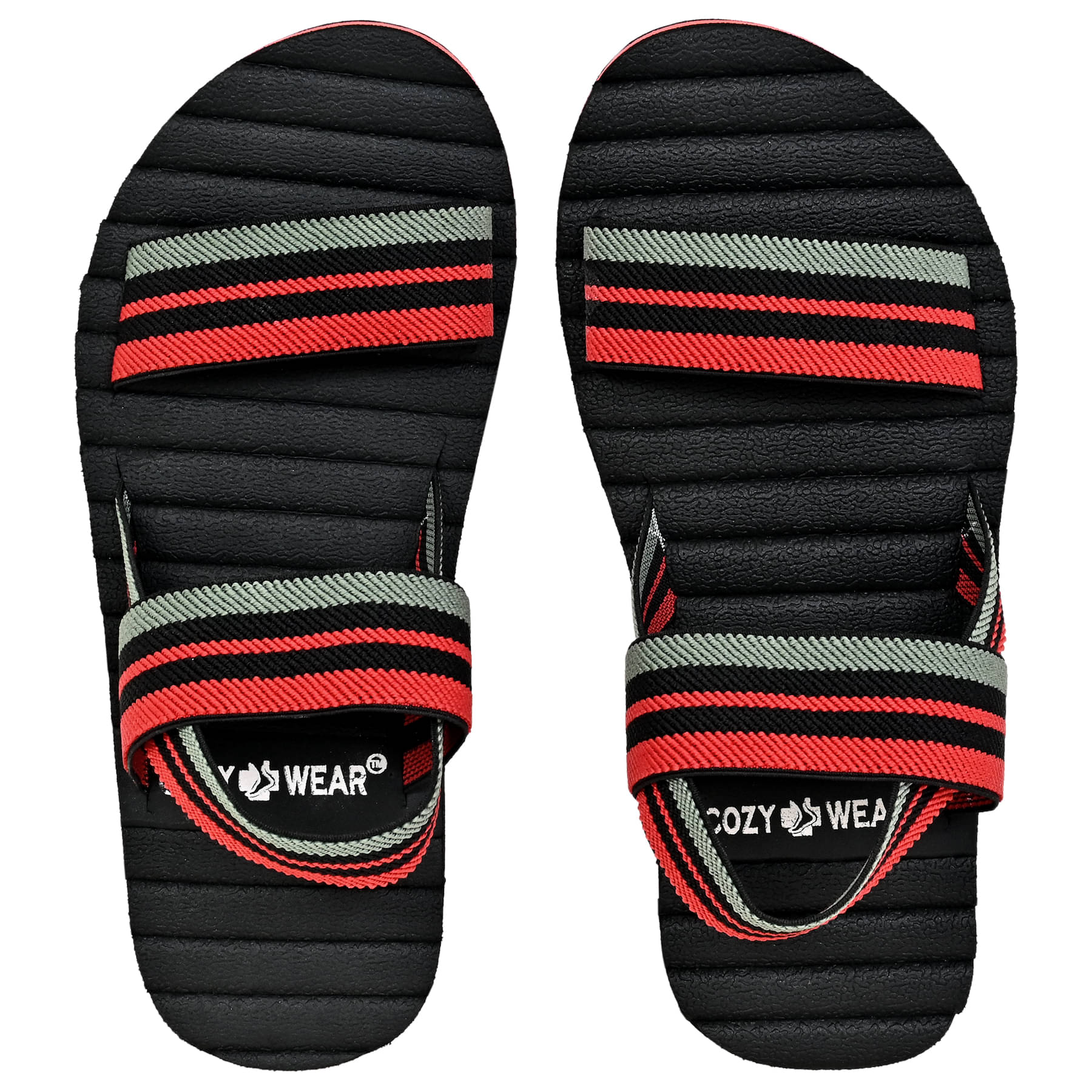     			Cozy Wear - Red Men's Thong Flip Flop