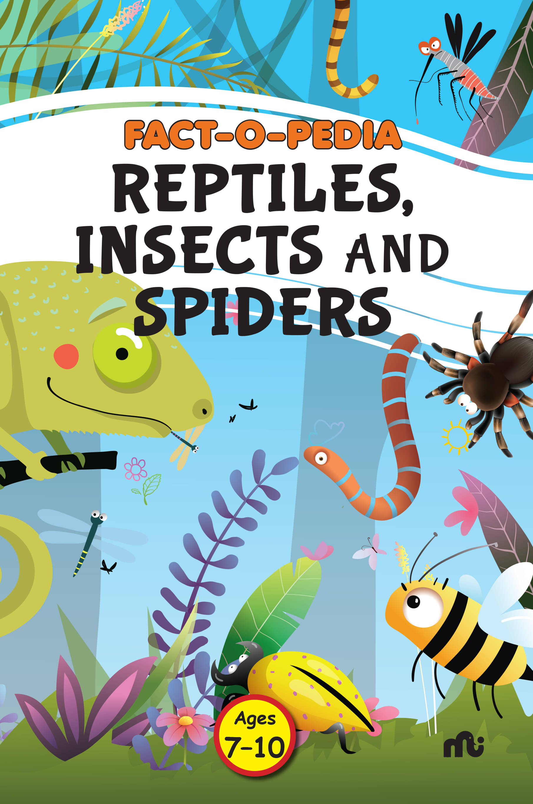 Fact-O-Pedia Reptiles, Insects and Spiders By Moonstone, Rupa Publications Fact-O-Pedia Reptiles, Insects and Spiders By Moonstone, Rupa Publications