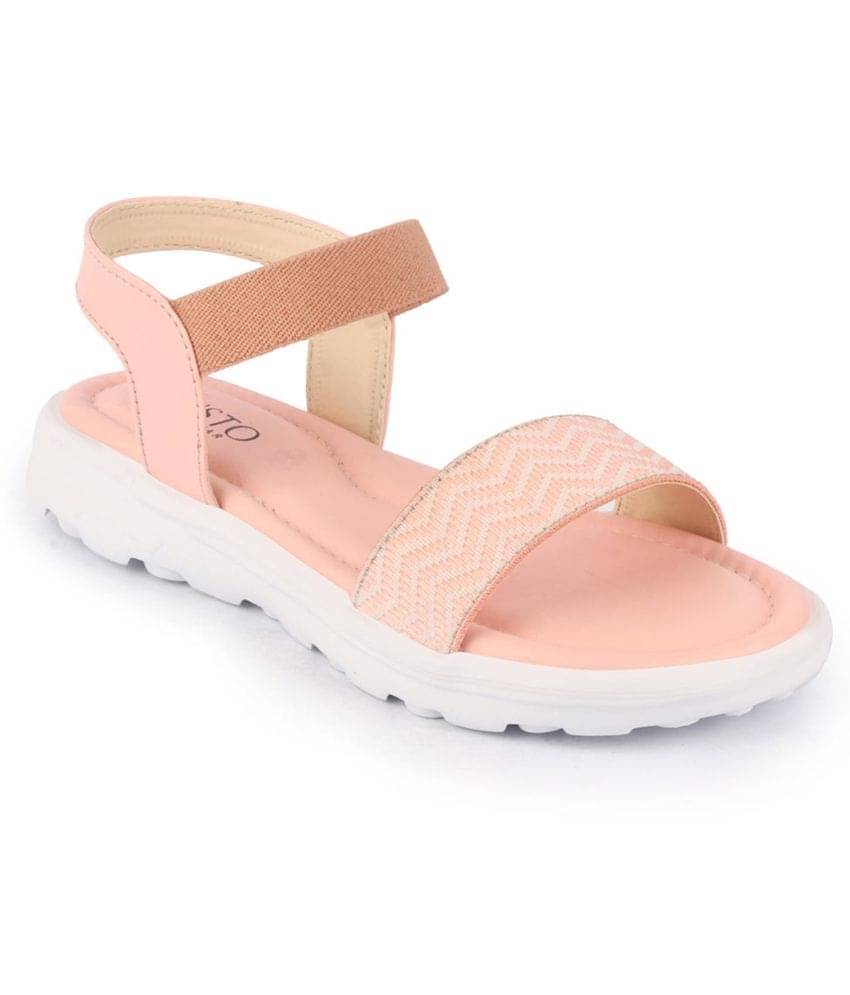     			Fausto - Pink Women's Flats
