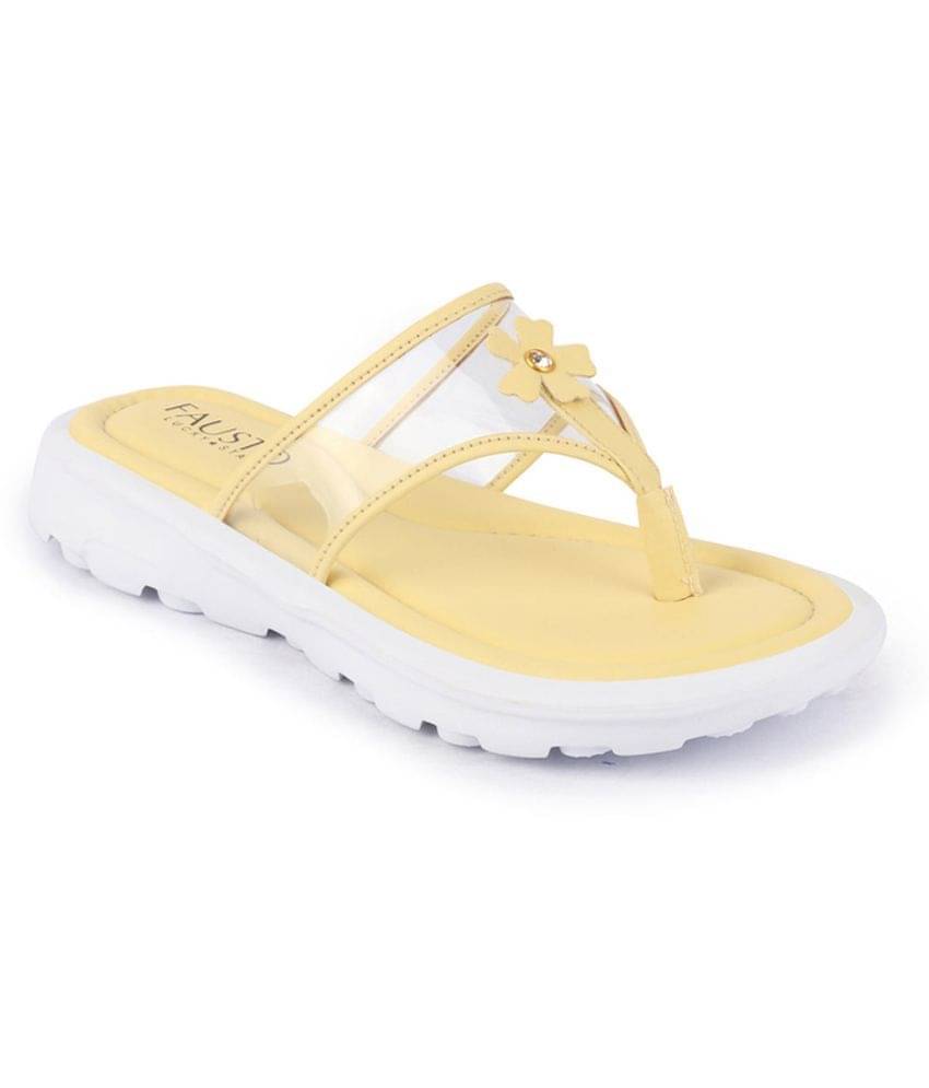 Fausto - Yellow Women's Flats Fausto - Yellow Women's Flats