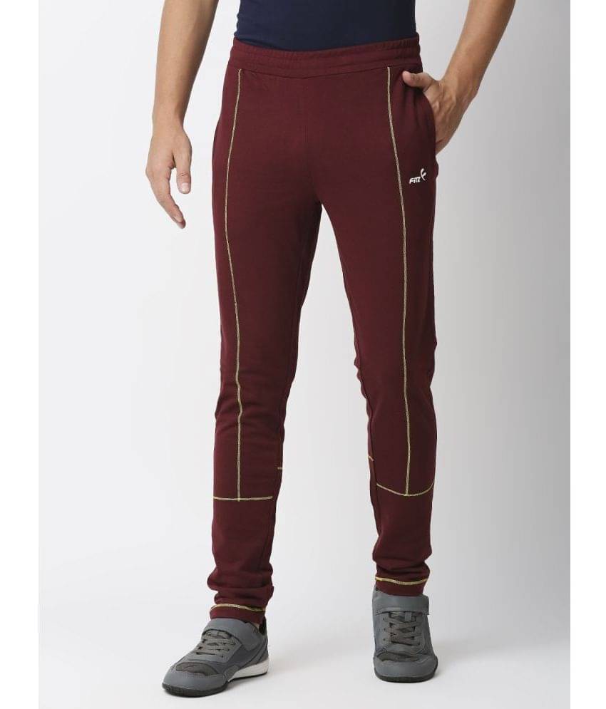 Fitz - Red Cotton Blend Men's Trackpants ( Pack of 1 ) Fitz - Red Cotton Blend Men's Trackpants ( Pack of 1 )