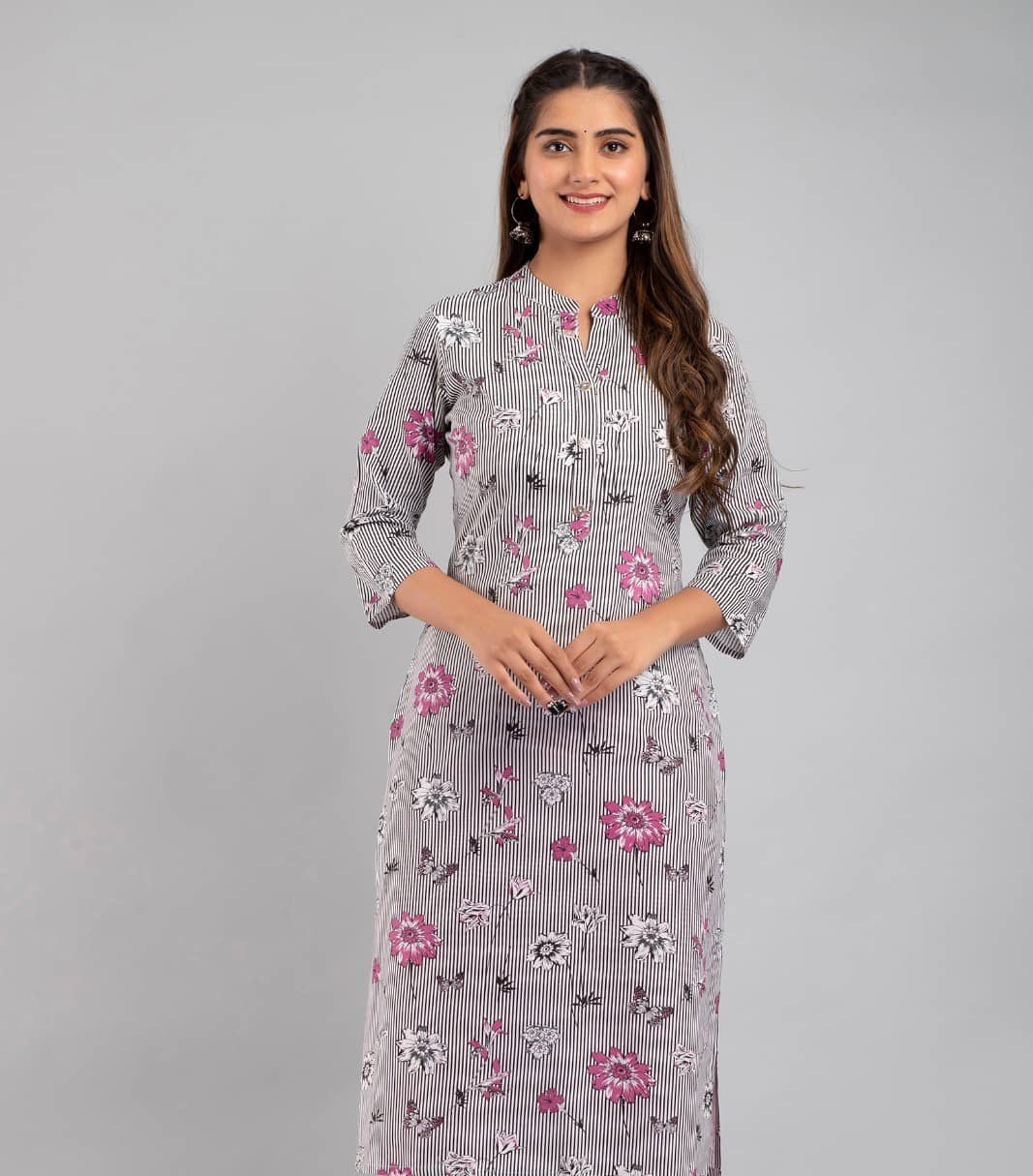 MAUKA - White Rayon Women's Straight Kurti ( Pack of 1 ) - Kurtis, Tunics | Buy online on ZillyBuy