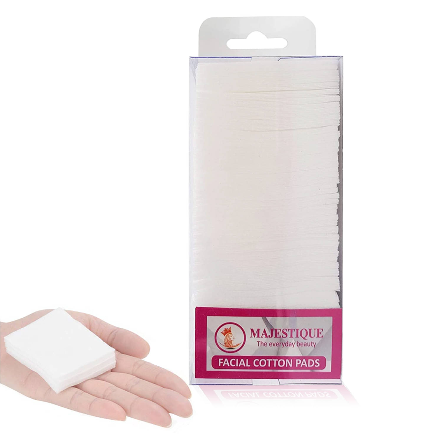     			Majestique 250Count Facial Cotton Pads Soft And Makeup Remover Wipes For Effective Facial Cleansing