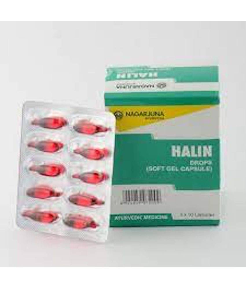     			NAGARJUNA HALIN DROPS (SOFT GEL CAPSULES) (PACK OF 2)