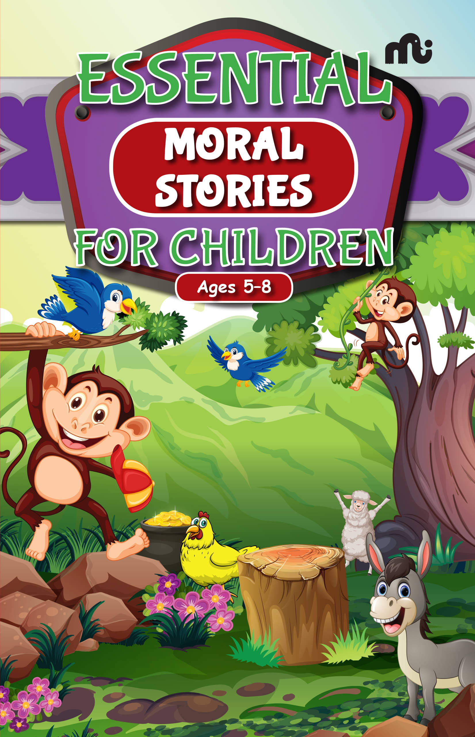     			The Essential Moral Stories for Children By Moonstone, Rupa Publications