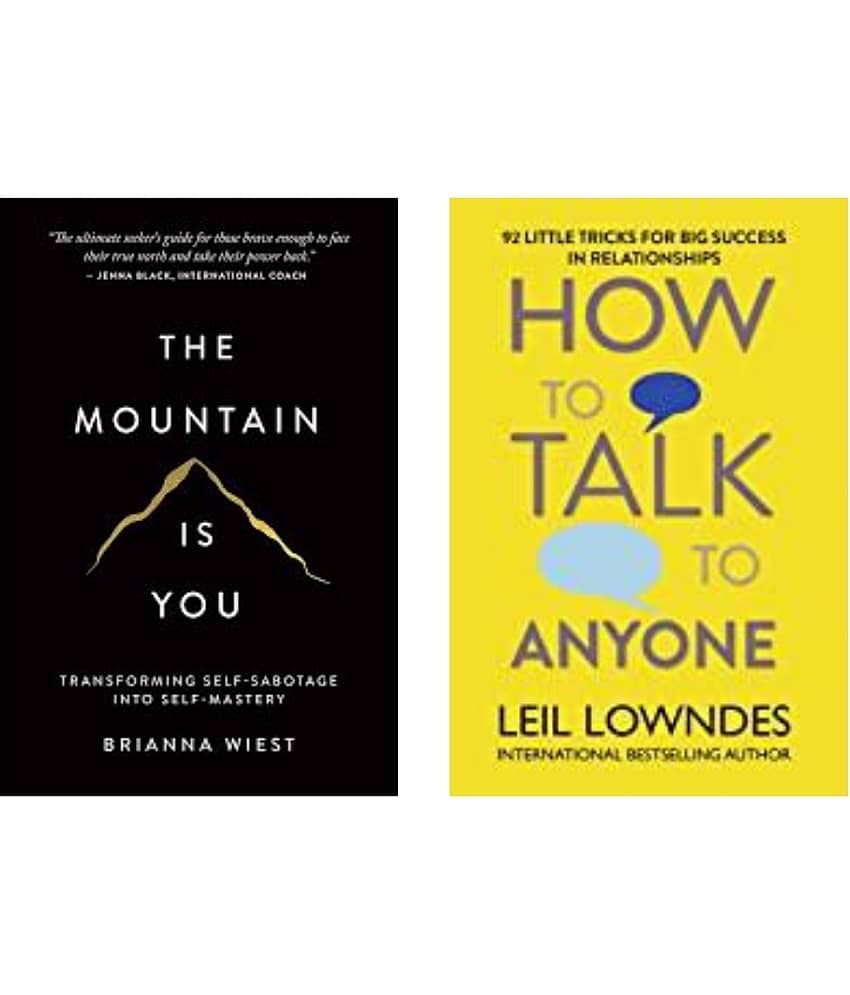 The Mountain Is You + How To Talk Anyone - Stationery | Buy online on ZillyBuy