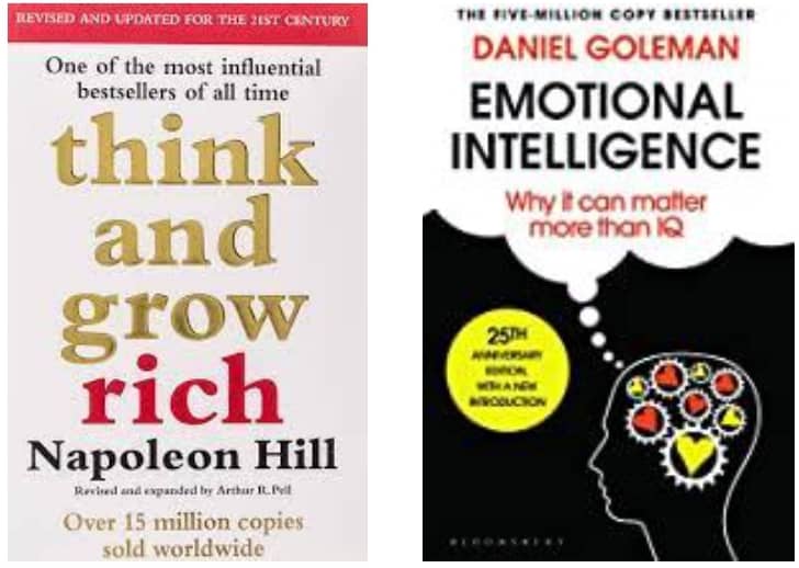 Think And Grow Rich + Emotional Intelligence: Why It Can Matter More Than IQ - Stationery | Buy online on ZillyBuy