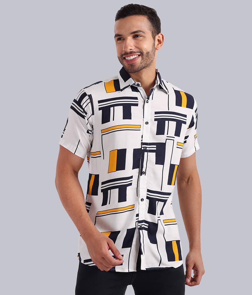 TrendiVastra - Multi Rayon Regular Fit Men's Casual Shirt ( Pack of 1 )